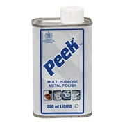 Peek 33400 250 ml Multi-Purpose Metal Polish Liquid Tin Household Cleaners