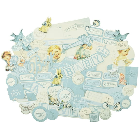 Peek-A-Boo Collectables Cardstock Die-Cuts-Boy
