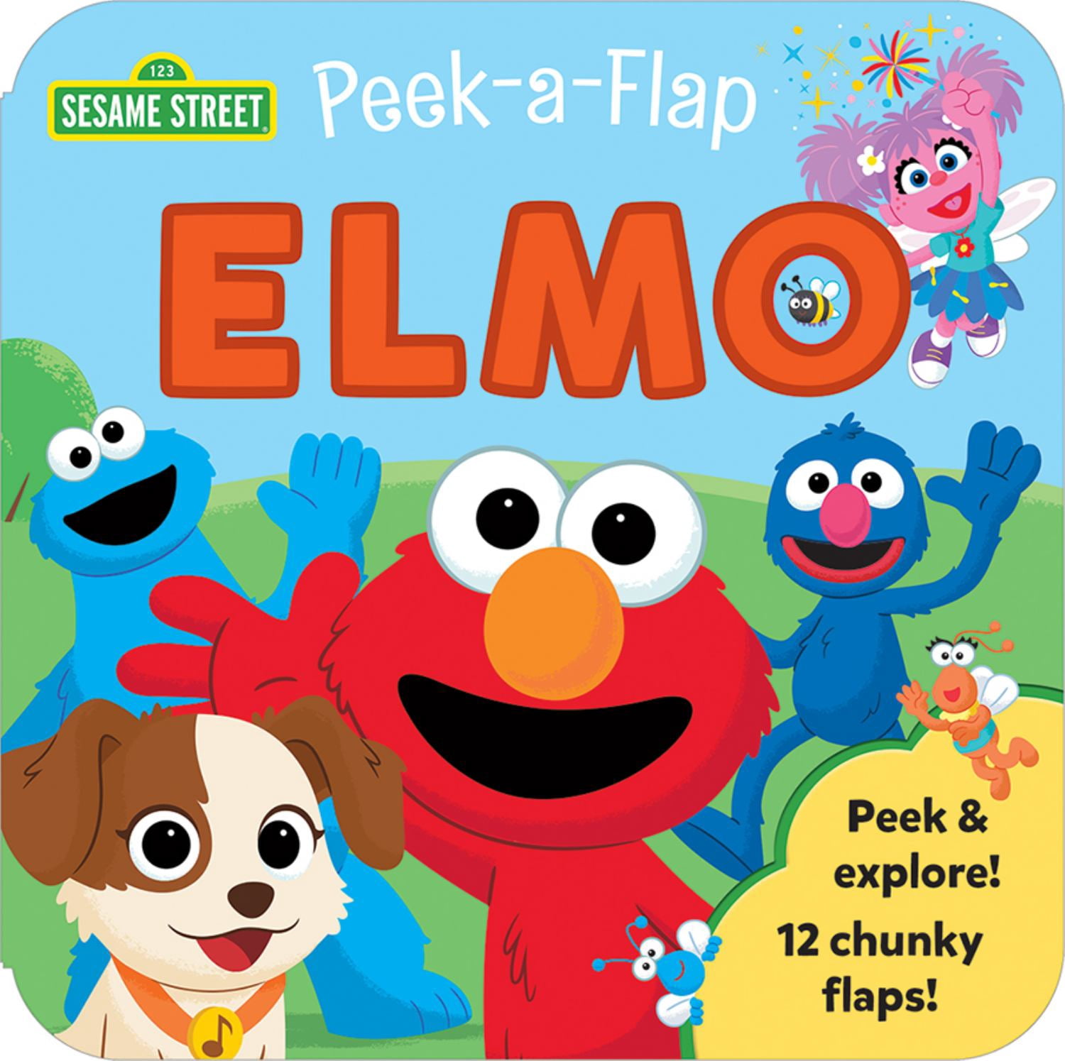 Sesame Street Elmo (Board Book) - Walmart.com