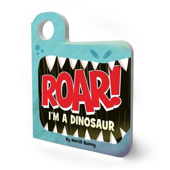 Peek-And-Play Roar! I'm a Dinosaur: An Interactive Mask Board Book with Eyeholes, Book 1, (Board Book)
