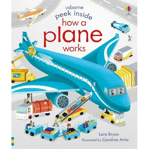 Peek Inside Peek Inside How a Plane Works, (Board Book)