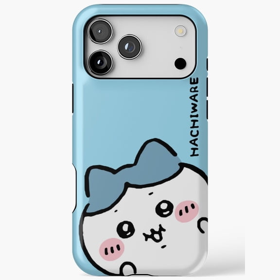 Peek a Boo Chiikawa Hachiware Usagi Kawaii Anime Cartoon A366 Protective Case for iPhone 17 16 15 14 13 12 11 Pro Max