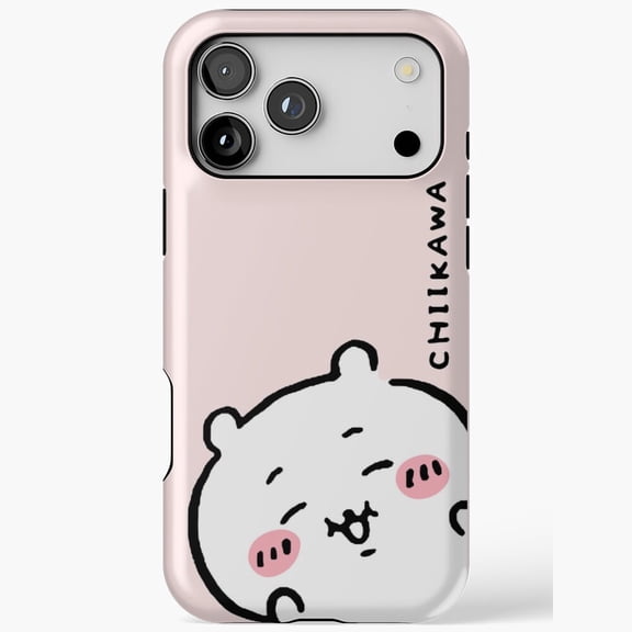 Peek a Boo Chiikawa Usagi Hachiware Anime Cute G348 Compatible Phone Case for iPhone 17, 16, 15, 14, 13, 12, and 11 Pro Max