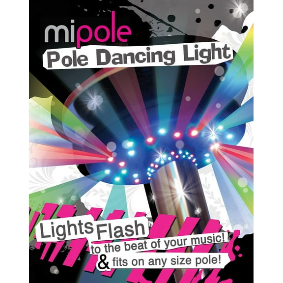 Peek-a-boo Pole Dancing Light Sound Responsive Pole Dancing LED Portable