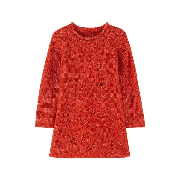 Peek girls Wren Sweaterdress, G10, Red