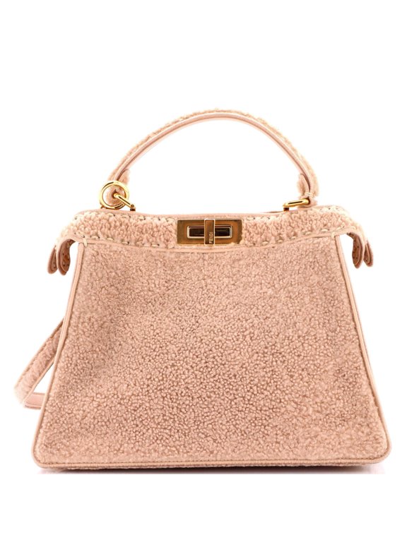 Peekaboo ISeeU Bag Shearling Medium By Rebag