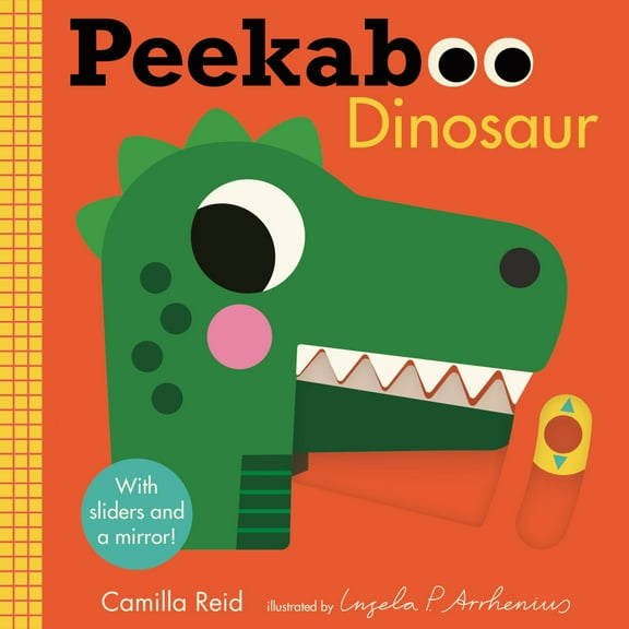 Peekaboo: Dinosaur: (an Interactive Board Book for Babies and Toddlers with Mirror and Sliders to Push, Pull, or Turn. Cute Artwork Includes Friendly Dinosaurs of All Sizes. ) (Board Book)