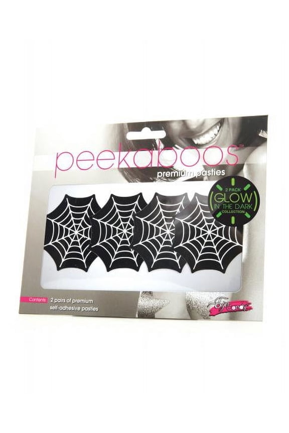 Peekaboos Glow In The Dark Webs - Pack Of 2
