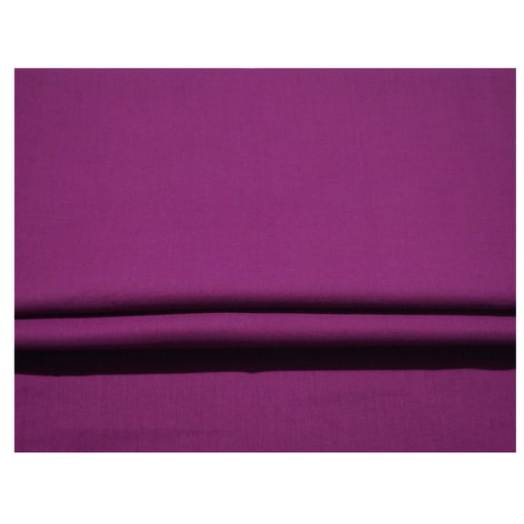 Peekde Purple Cotton Fabric Apperal 1 Meter Solid Material For Fashion Stitching Dress and Home Décor Craft