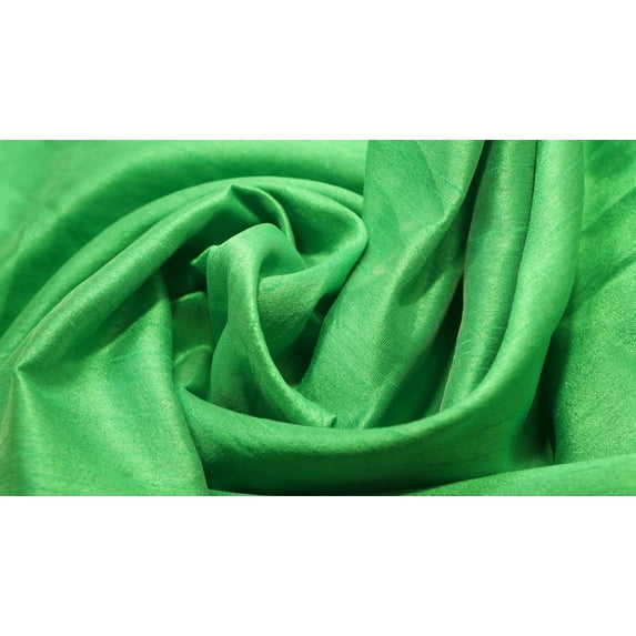 Peekdee Dupion Silk Readymade Solid Mint Green Fabric For Fashion Design Stitching 10 Meter Material Multiple Use Includes Dress And Home Décor