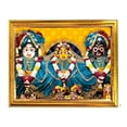 thumbnail image 1 of Peekdee Jagnath Subhadra And Balabhadra Hindu Religious Photo Frame With Photo 22 x 28 cm, 1 of 6