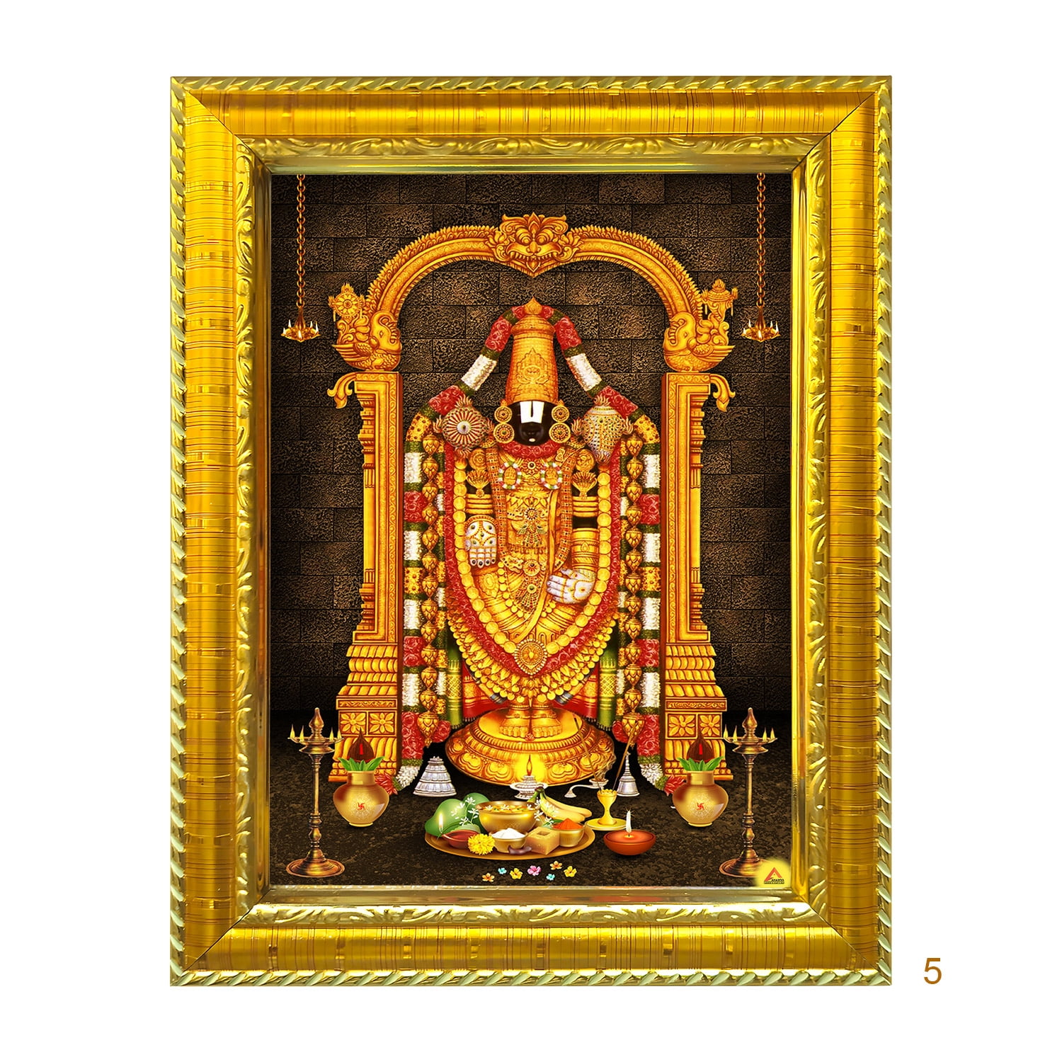 Lords Table Frame Peekdee Lord Balaji Table top Photo Frame Beautiful Religious Wall ...