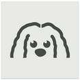 thumbnail image 1 of Peeking Doggy Dog Puppy DIY Cookie Wall Craft Stencil - 7.0 Inch, 1 of 5