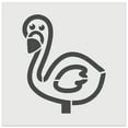 thumbnail image 1 of Peeking Flamingo DIY Cookie Wall Craft Stencil - 7.0 Inch, 1 of 5