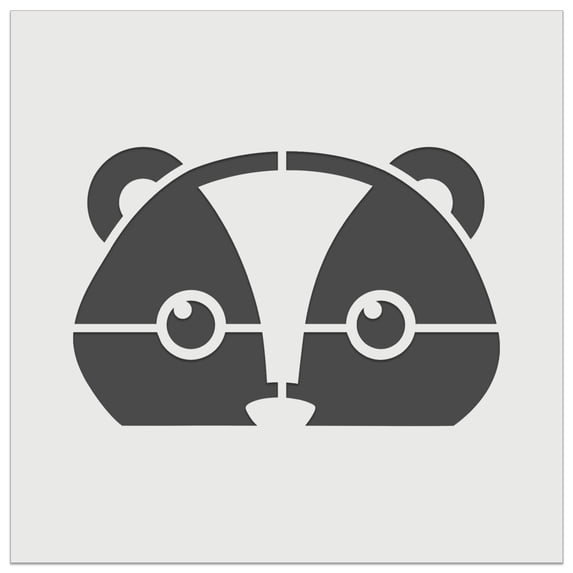 Peeking Skunk DIY Cookie Wall Craft Stencil - 11.5 Inch