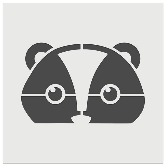Peeking Skunk DIY Cookie Wall Craft Stencil - 9.0 Inch