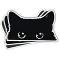 thumbnail image 1 of (3Pcs) Peeking Sneaky Cat Sticker, Cute Black Cat Meme Sticker Car Decal Bumper Stickers, Kitty Vinyl Stickers - Stickers for Laptop Water Bottle Phone Car Window Helmet 3 Inches, 1 of 6