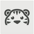 thumbnail image 1 of Peeking Tiger DIY Cookie Wall Craft Stencil - 4.5 Inch, 1 of 5