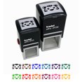 thumbnail image 1 of Peeking Tiger Self-Inking Rubber Stamp Ink Stamper - Fuchsia Ink - Small 1 Inch, 1 of 7
