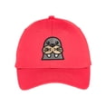 thumbnail image 1 of Peeking Walrus Low Profile Cotton Adjustable Baseball Cap Dad Hat for Men Women Embroidered Design - Pink, 1 of 5