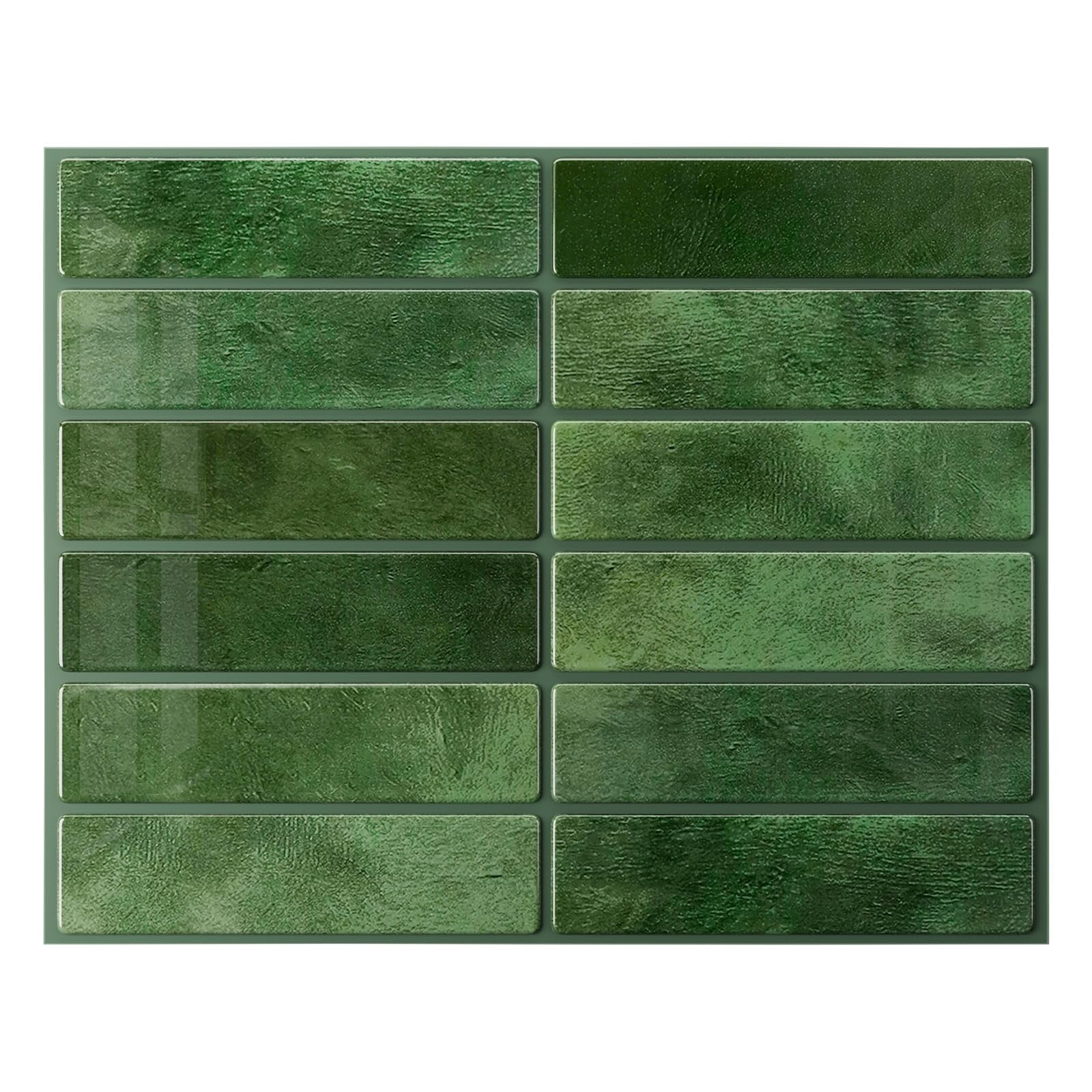 Peel And Stick Backsplash 10-sheets Of 11.42'' X 9'' Self-adhesive 3d Wall Tile For Kitchen  Bathroom
