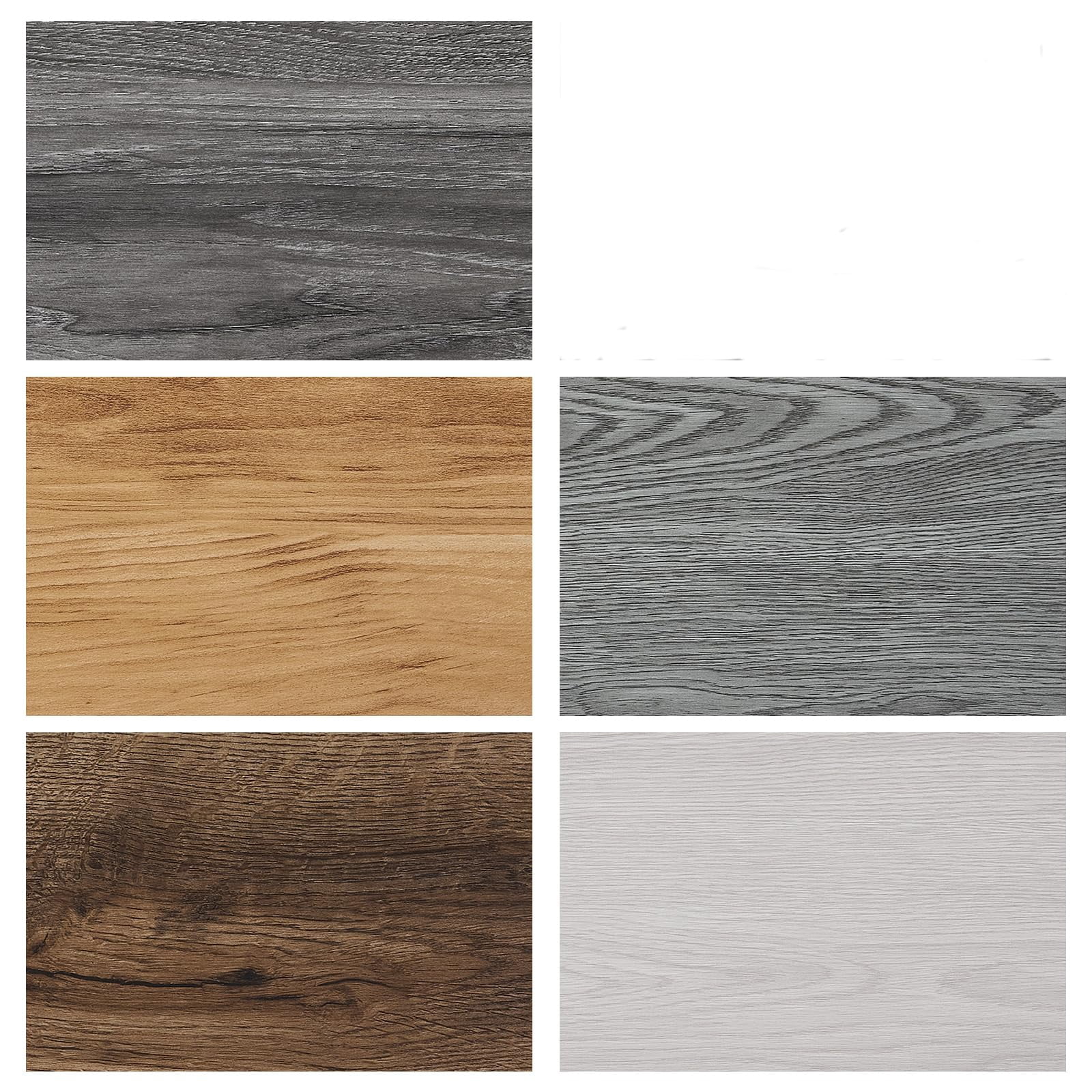 Peel And Stick Floor Tile Vinyl Flooring  Waterproof Plank 5-pack Samples Wood Grain For Bedroom Living Room Kitchen Rv(sample)
