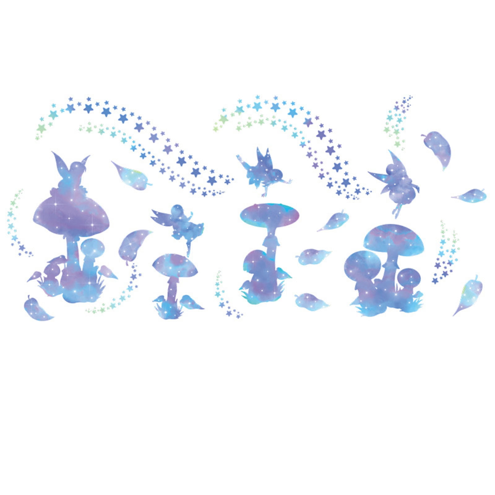 Peel And for Wall Star Stickers for Wall Glow in The Dark Stickers for