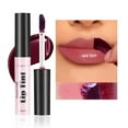 thumbnail image 1 of Peel Off Lip Stain Lip Tint Liquid Lipstick Matte Velvet Finish Long Lasting Non Transfer Lip Color Makeup for Women Girls Party Daily Wear Peel Off Lip Tint Makeup Organizers, 1 of 9