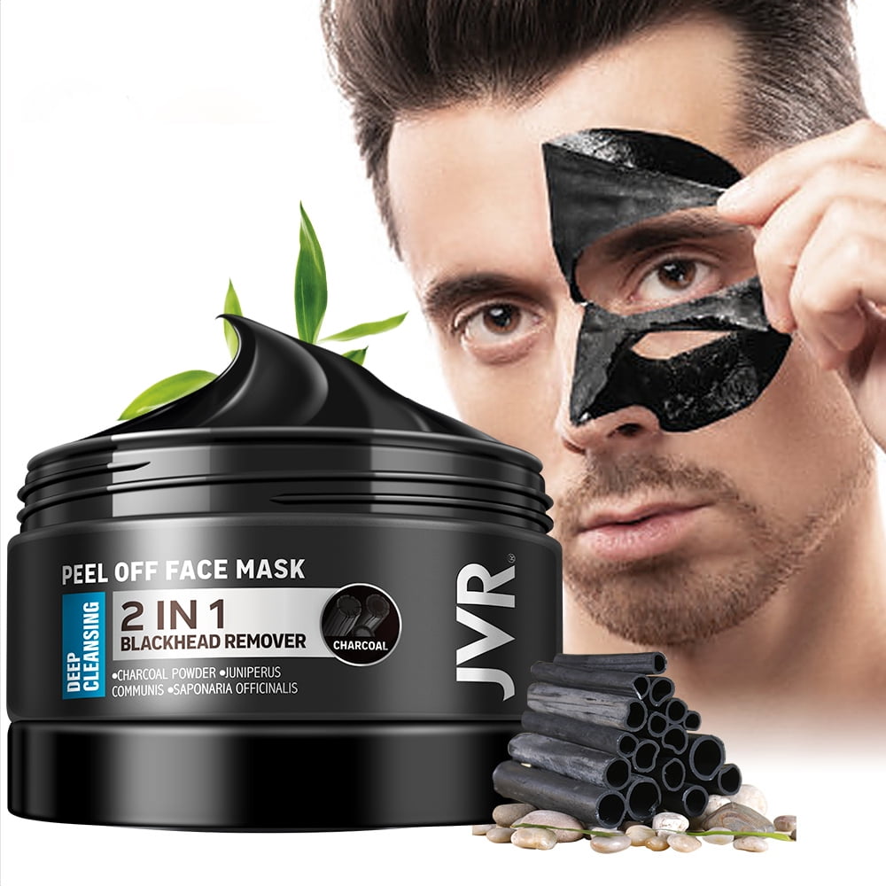 Charcoal peel-off mask: 5 charcoal peel-off masks for men and