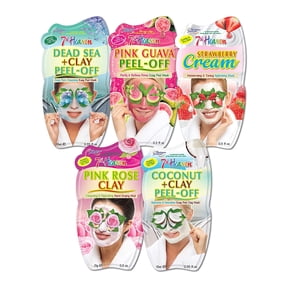 Peel Off Face Masks Set by 7th Heaven for Women - 5 Pc