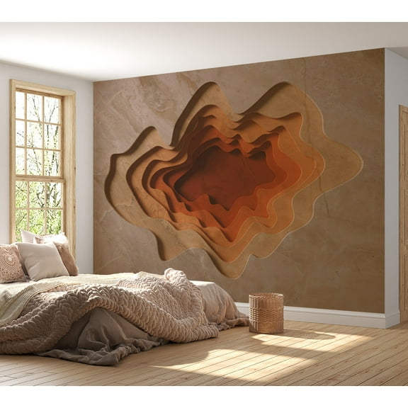 Peel & Stick 3D Illusion Wall Mural - Multilayer
