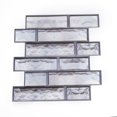 thumbnail image 1 of Peel and Stick Backsplash 1-Sheet 12"x12" Marble Backsplash Tile Peel and Stick for Kitchen Wall Waterproof Stick on Tiles Backsplash for Kitchen Bathroom Fireplace Cabinet, 1 of 3
