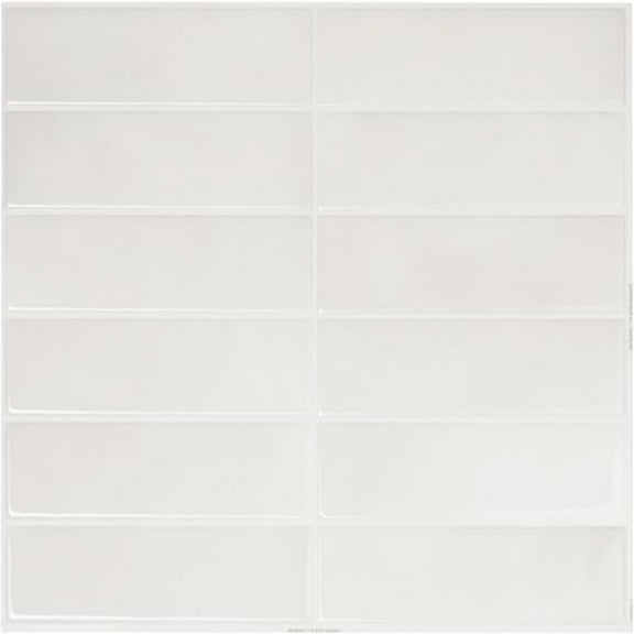 Peel and Stick Backsplash 3D Wall Tiles,Self-Adhesive,Oil Proof,Waterproof, Removable Wall Panels for Kitchen & Bathroom,Modern Design, Easy Install (11.4x9 inch,20 Pack)