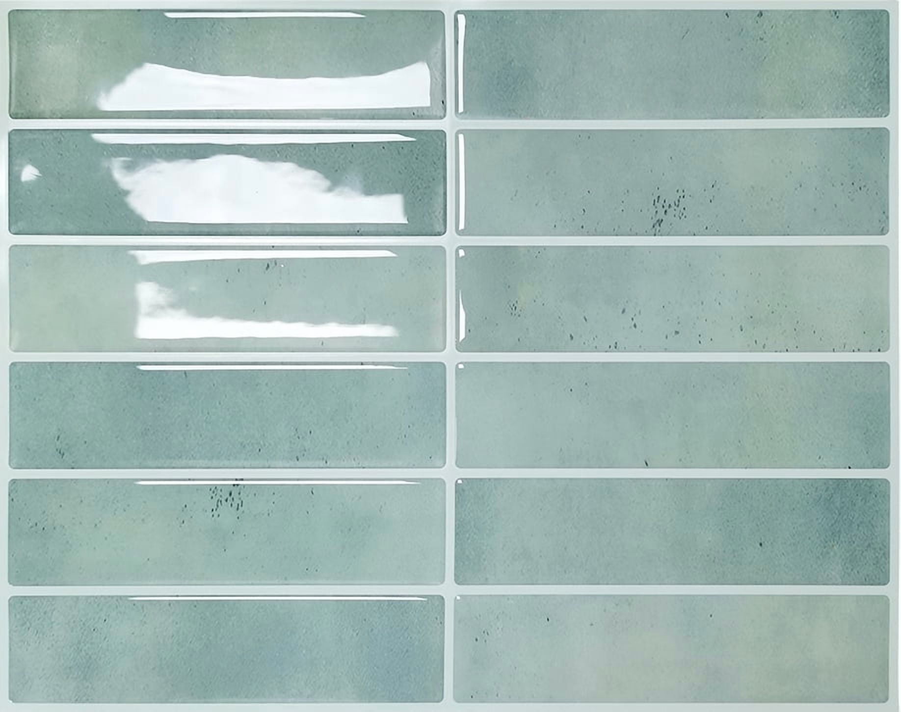 Peel and Stick Backsplash Wall Tiles,Self-Adhesive,Oil Proof,Waterproof, Removable Wall Panels for Kitchen & Bathroom,Modern Design, Easy Install (11.4x9 inch,20 Pack)