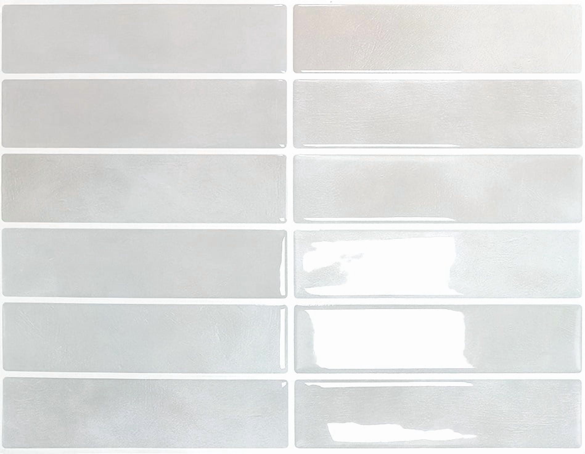 Peel and Stick Backsplash Wall Tiles,Self-Adhesive,Oil Proof,Waterproof, Removable Wall Panels for Kitchen & Bathroom,Modern Design, Easy Install (11.4x9 inch,20 Pack)