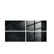 Peel and Stick Backsplash 4 Sheet 6"x12" Marble Wall Tiles Granite Back Splashes Tile for Kitchen PVC Peel and Stick Backsplash Tile for Bathroom Kitchen Cabinet Shower