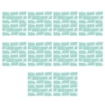 thumbnail image 1 of Peel and Stick Backsplash for Kitchen 10 Sheet 6"x6" Green Subway Backsplash Tile Self Adhesive Back Splash Stick Wall Tiles Peel and Sticker for Kitchen Bathroom Fireplace Laundry Room, 1 of 6