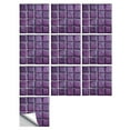 thumbnail image 1 of Peel and Stick Backsplash for Kitchen 10-Sheet Marble Backsplash Tile Self Adhesive Wall Tiles Peel and Stick for Kitchen Bathroom Fireplace Cabinet 4"x4" Purple, 1 of 3
