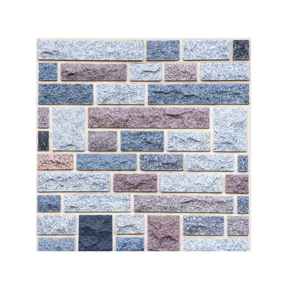 Peel and Stick Backsplash Self Adhesive Marble Subway Tile Sticker 4 Sheet 12"x12" Backsplash Tile for Kitchen Peel and Stick Peel and Stick Tile for Bathroom Laundry Room Cabinet Shower