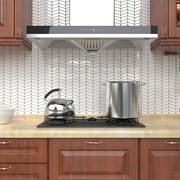 Peel and Stick Backsplash Tiles - Stick on Tiles Kitchen Backsplash, 12''x12'' Waterproof Self-Adhesive Wheatears Wall Tiles for Kitchen, Bathroom (10-Sheet,Vinyl)