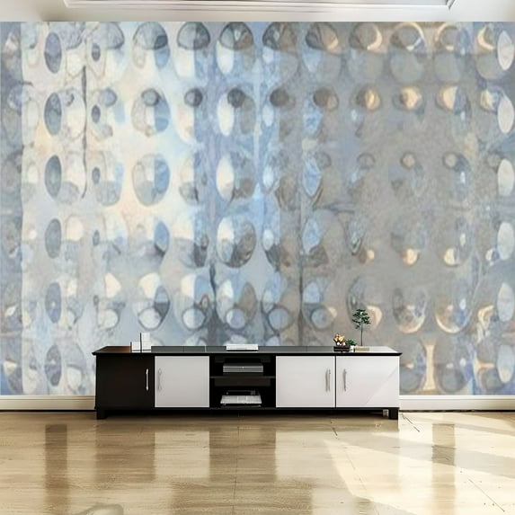 Peel and Stick Canvas Wallpaper Wall Mural Seamless iridescent holographic vaporwave texture Reflective Wall Art Self Adhesive and Removable 69in x 98in