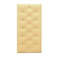 thumbnail image 1 of Peel and Stick Headboard Padded,Wall Cushion Upholstered Self-Adhesive,Wall Panels Playroom Decorative,Protection Panel for Nursery Bedroom,for Tv Background Home Decor Wall,1 PacK,Yellow, 1 of 2