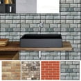 thumbnail image 1 of Peel and Stick Kitchen Backsplash Tiles 12x12, 5 Pack Self Wall Tile Stickers for Bathroom or Laundry Room, Heat Resistant, Waterproof, Easy to Clean Decor, 1 of 6