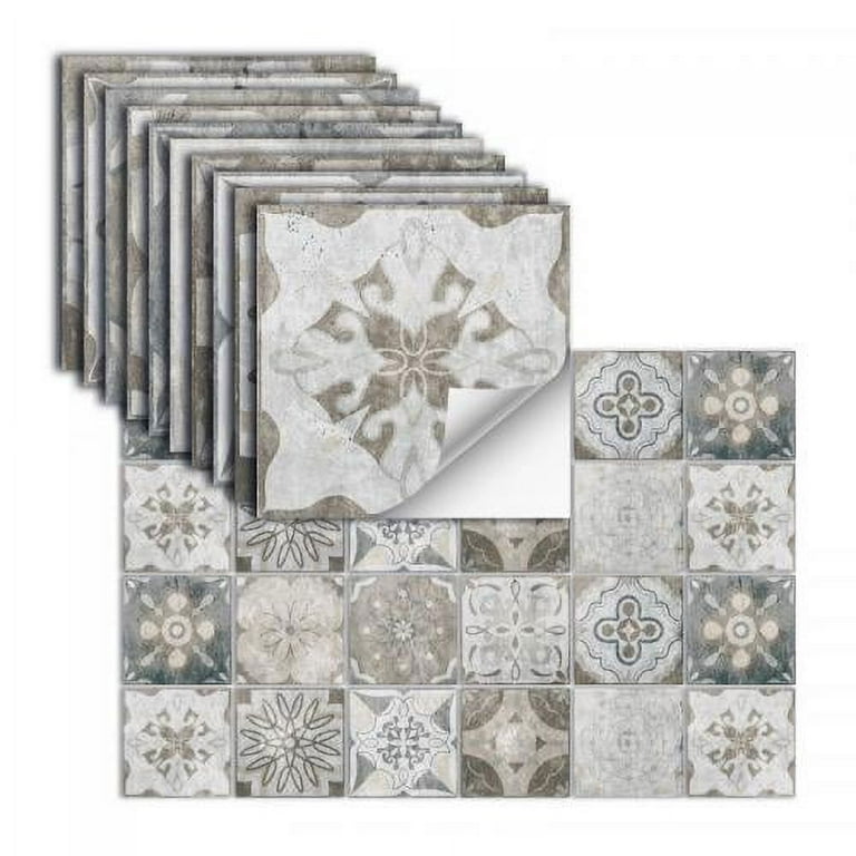Classic Tile Stickers, Self-adhesive Waterproof Backsplash Stickers Home  Decoration Peel And Stick Wallpaper Removable Decorative Tile Wall Stickers  Stair Tile Stickers Wall Decals - Temu Netherlands