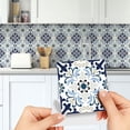 thumbnail image 1 of Peel & Stick Tile Stickers 9 PCS Self Adhesive Backsplash Decorative Wall Stickers for Kitchen Bathroom Tile Decals Waterproof & Removable, 1 of 14