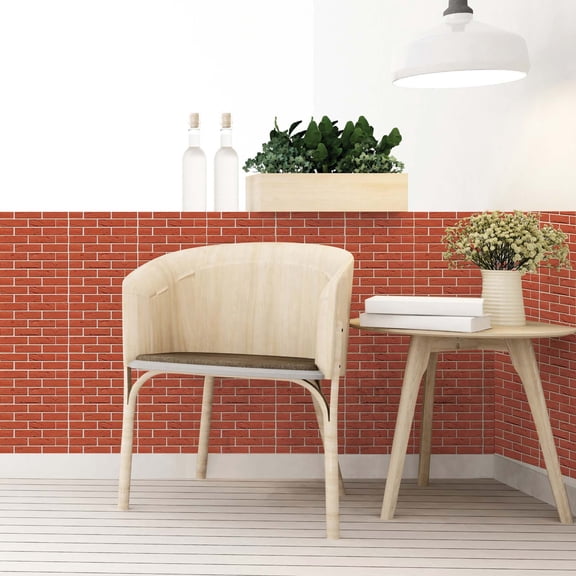 Peel Stick Tile Stickers Self Adhesive, QQZ Heat Resistant Easy Clean Kitchen Bathroom Wall Decor, 11.8x11.8 Inch Waterproof Removable Backsplash Tiles for Countertop