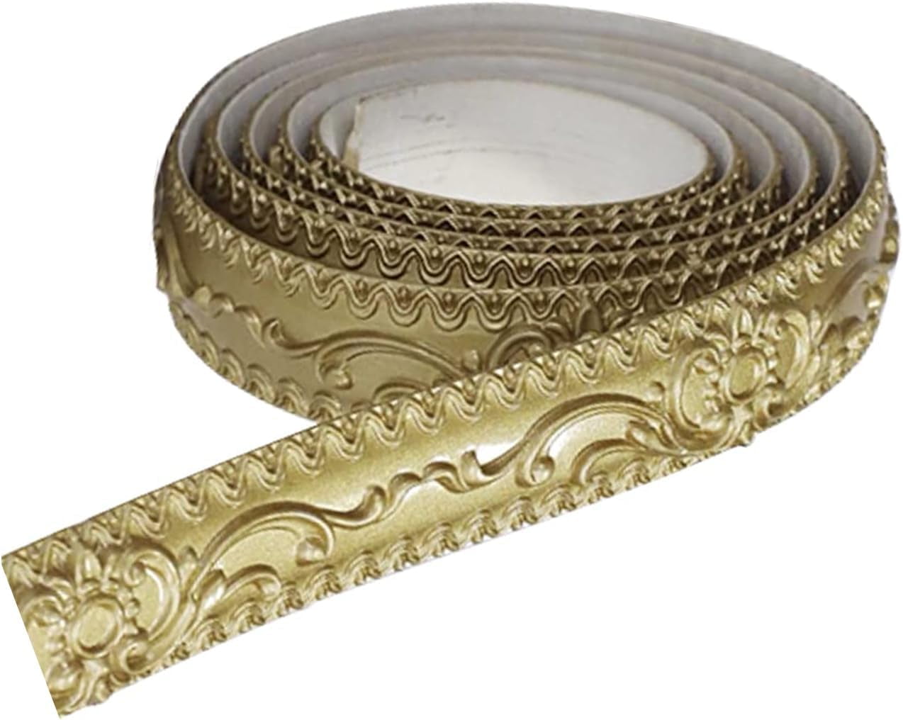 Peel and Stick Trim Molding 16 Ft SelfAdhesive Flexible Molding Trim,Crown Molding Peel and