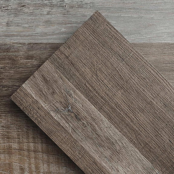 Peel and Stick Vinyl Floor Tile - Waterproof Wood Plank Flooring, 36 Pcs 54 Sq.Ft, Oak BLook, Scratch-Resistant, Easy DIY for Kitchen, Bathroom, Dining Room, Bedroom