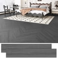 thumbnail image 1 of Peel and Stick Vinyl Floor Tiles Upgraded 0.07-Inch 36" x 6", 54 Sq. Ft. 36-Pack, Wood Look Waterproof Self-Adhesive Flooring Planks, DIY Flooring for Kitchen, Bathroom, Living Room, RV, Nature Grey, 1 of 15