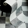 thumbnail image 1 of Peel and Stick Vinyl Flooring Roll– Modern Checked Minimalist Style Self Adhesive Flooring Tiles for Bathroom & Laundry – Matte Finish Peel and Stick Vinyl Flooring with Fade-Proof, 1 of 9